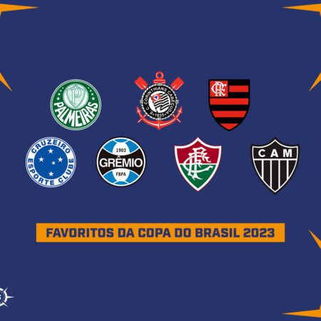 Confira quais são os times favoritos a levantar a taça da Copa do Brasil 2023