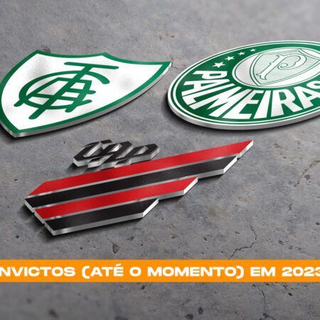 Invencibilidade: conheça os clubes brasileiros que ainda estão invictos em 2023