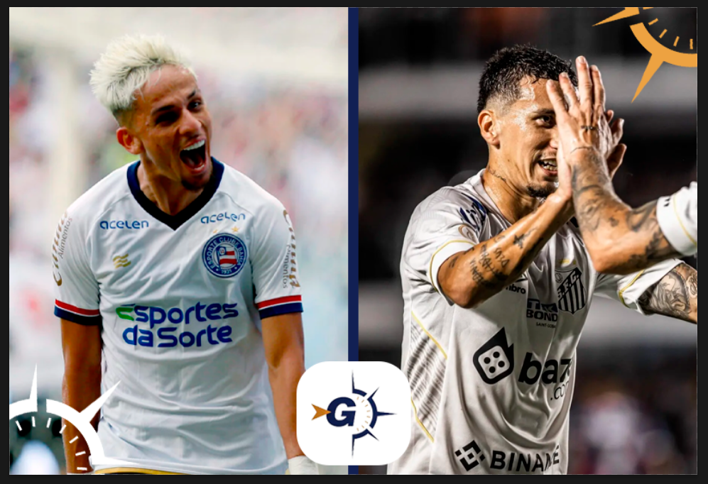 Bahia x Santos: Palpites, onde assistir ao vivo, escalações e horário 18/09