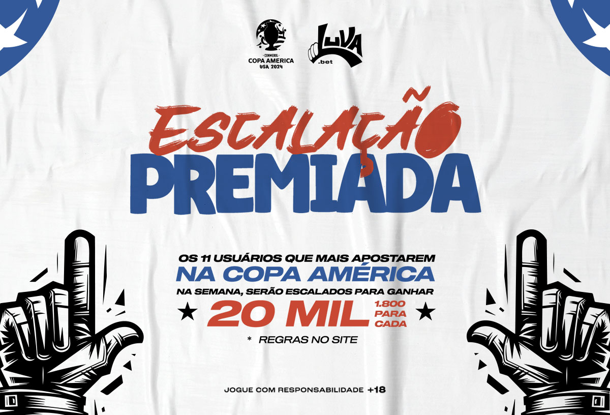 Promoções para Copa América 2024 no Luva.bet